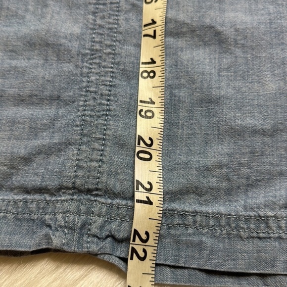 Women’s Denim 3/4 sleeve top size Small - Picture 7 of 8